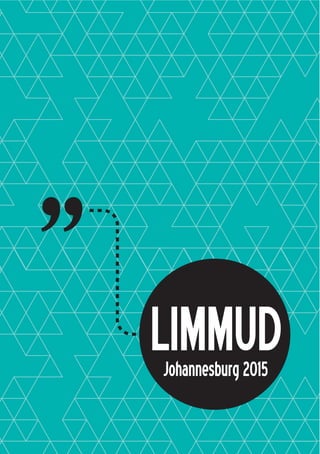 Limmud Johannesburg Handbook 2015 