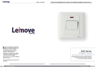Leimove switch&scoket E-BOOK-1