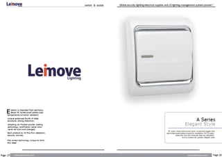 Leimove switch&scoket E-BOOK-1