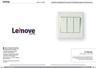 Leimove switch&scoket E-BOOK-1