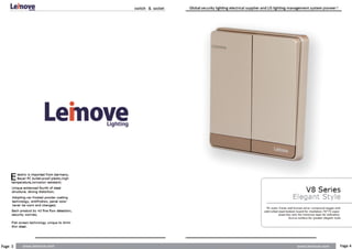 Leimove switch&scoket E-BOOK-1