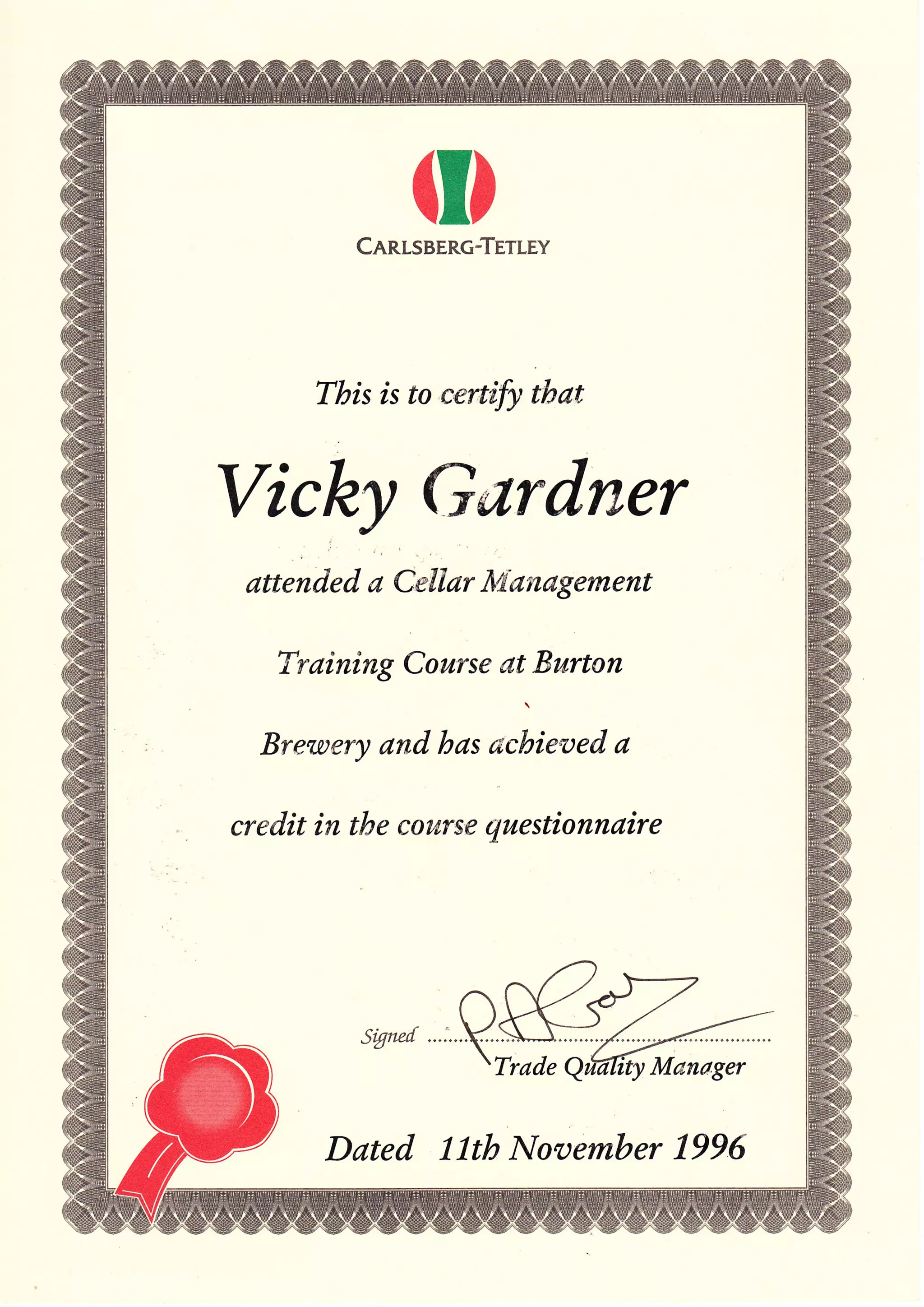 Carlsberg Tetley Cellar Management | PDF