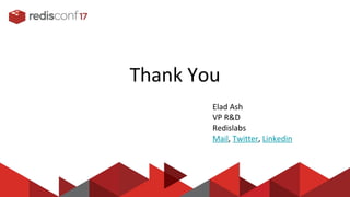 RedisConf17 - Redis Labs - Multi-master Redis, A Deep Dive