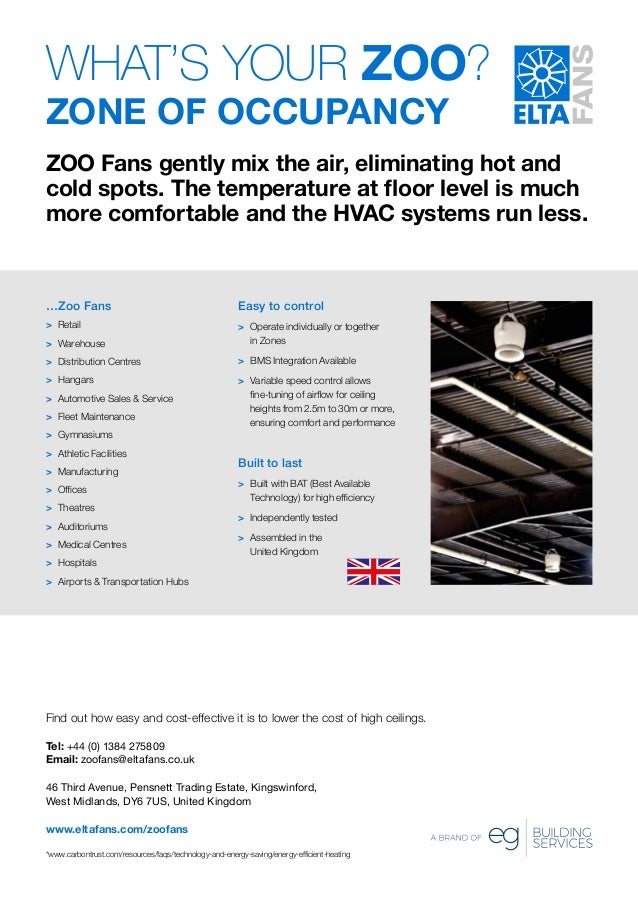 Elta Fans Zoo Fans Brochure