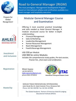 Rtgm Module Road To GM flyer | PDF