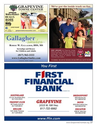 www.GrapevineChamber.org 27
 