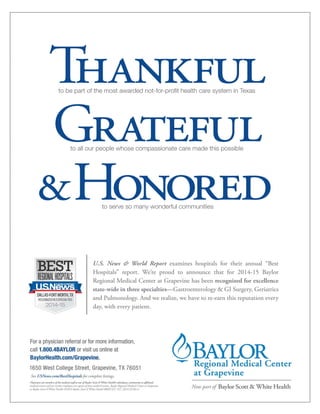 2015 Digital Grapevine Chamber Directory