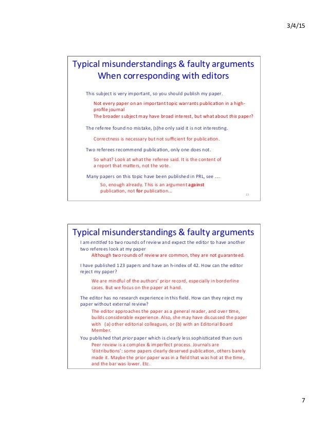Aps March Meeting Tutorial For Authors Referees San Antonio