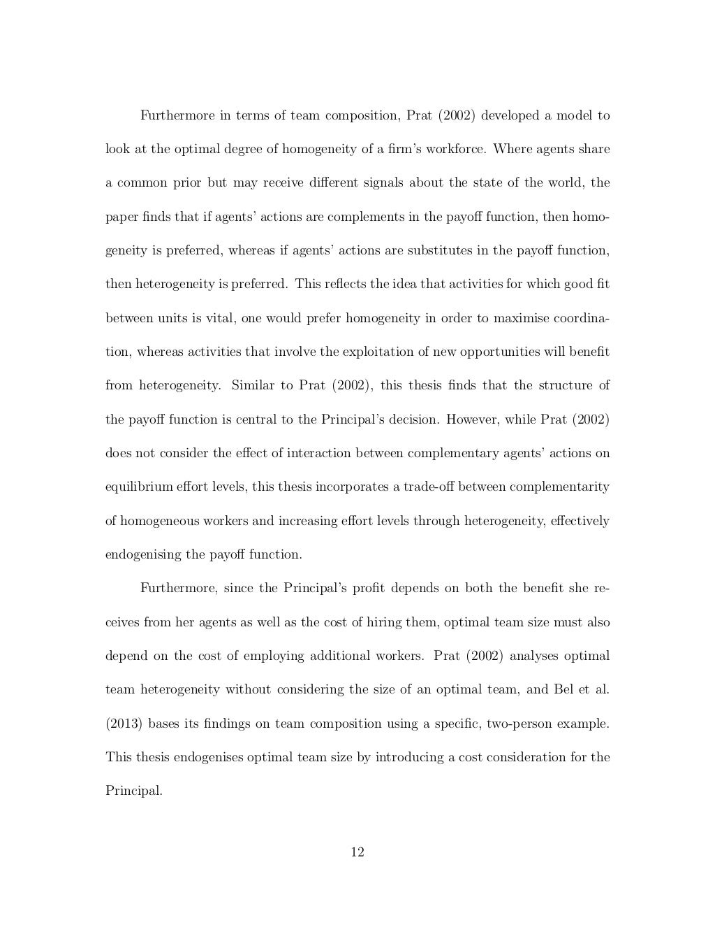 Economics undergraduate thesis picture