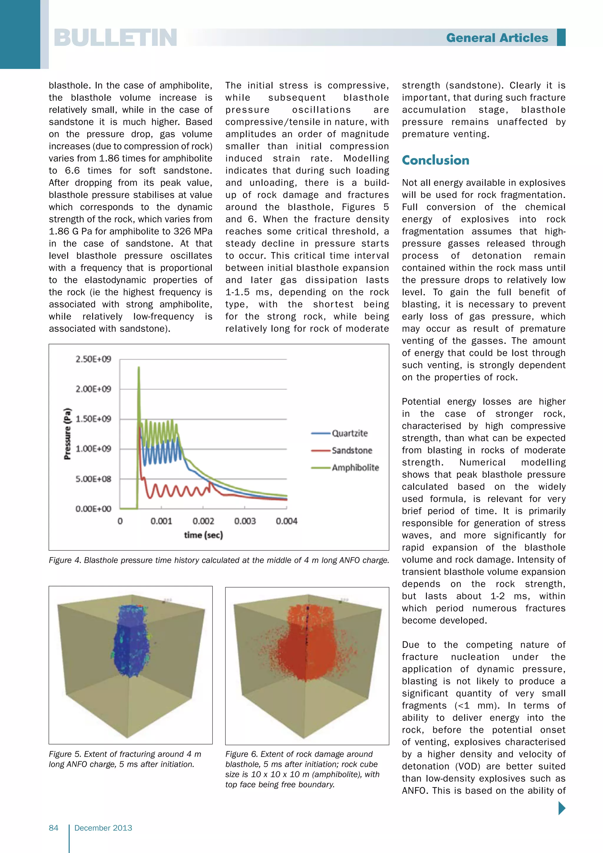 Efficiency of explosive rock fragmentation | PDF | Geology | Science