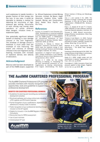 Efficiency of explosive rock fragmentation | PDF