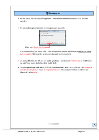 Rapport Stage EDF par Cyril VAAST Page 117
 