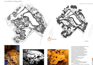 sos children’s village,sylhet
master plan
plansimages of final model
roof plan
panee phool_lindarria anagallis (scrophulariaceae)
bokul_mimusops elengi (sapotaceae)
amrul_oxalis corniculata (oxalidaceae)
kodom_anthocephalus indigus (rubiaceae)
koromchaa_carissa carandas (apocynaceae)
kaakdumur_ficus hispida (moraceae)
kumariyalota_derris marginata (legominosae)
khurighaash_sclerostachya fuska (graminaeae)
potpoti_ruellia tubrusa (acanthaceae)
nol lota_thunbergia gradiflora (acanthaceae)
nolrashna_arundina graminifolia (orchidaceae)
pituli_trewia polycarpa (euphorbiaceae)
tabebuea argentea
batabinebu_citrus grandis (rutaceae)
bel_aegle marmelos (rutaceae)
cassia fistula
magnolia grandiflora
jasmine_ gardenia latifolia
alamanda _ allamanda cathartica (hendersoni)
kanchira, dholpata_commelina benghalensis
(commelinaceae)
kanduli, kureli_murdannia nudiflora (commelinaceae)
page02
 