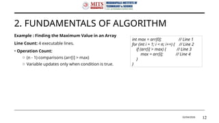 Design and Analysis of Algorithm of JNTUA | PPTX