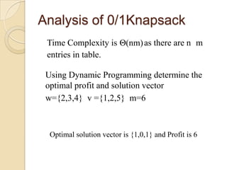 Daa:Dynamic Programing | PPTX