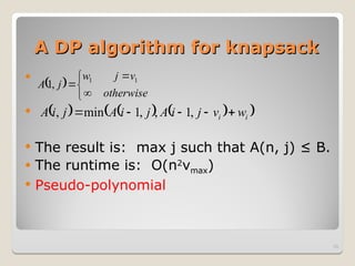 Approximation Algorithms and FPTAS for Knapsack Problems in Computer ...