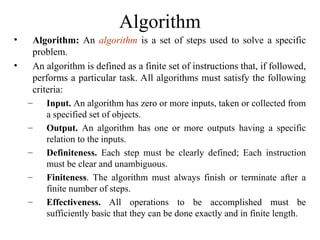 Asymptotic Notations, Time Complexity and Space Complexity in DAA | PPT