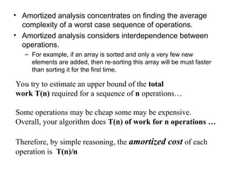 Asymptotic Notations, Time Complexity and Space Complexity in DAA | PPT