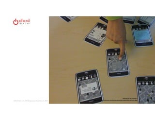 Oxford Tech + UX: DAA Symposium, November 13, 2014 | 
 