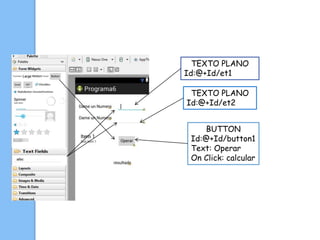 PRACTICA 6.-OPERACIONES ARITMETICAS UTILIZANDO RADIOBUTTON | PPTX