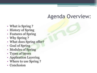 Spring Criteria spring | PPTX