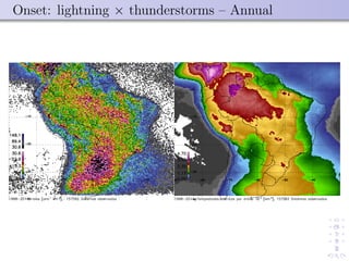 Onset: lightning × thunderstorms – Annual
 