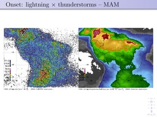 Onset: lightning × thunderstorms – MAM
 