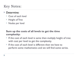 DAA Lecture 8 Recursion Tree Method.pptx