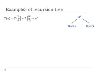 DAA Lecture 8 Recursion Tree Method.pptx