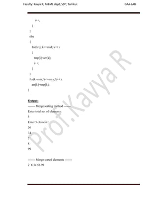 Kaavya R DAA Lab Manual ssit -kavya r.pdf or Digital Design and Analysis of ...