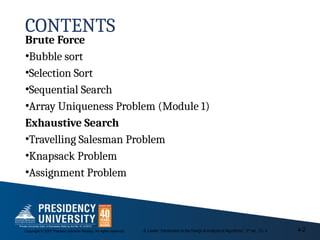 DAA_Module2 Brute Force and Exhaustive Search FINAL.ppt