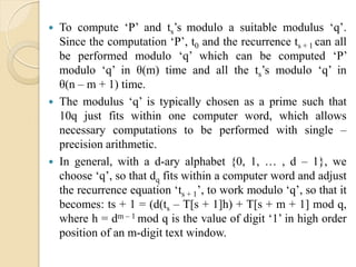 Modulo Computation Daa notes 3 | PDF