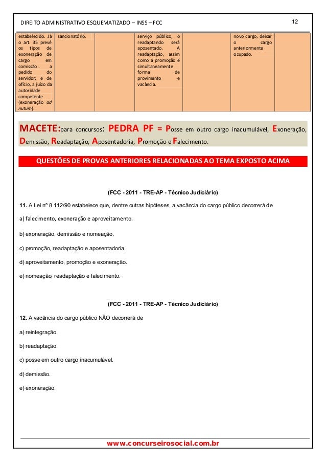 Da apostila de direito administrativo esquematizado.pdf inss