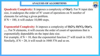 Comprehensive Design and Analysis of Algorithms for Efficient Problem ...