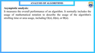 Comprehensive Design and Analysis of Algorithms for Efficient Problem ...