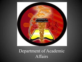Department of Academic Affairs 