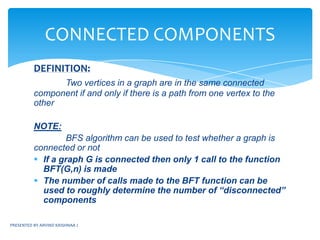 PRESENTED BY ARVIND KRISHNAA JAN EXAMPLE GRAPH12364578