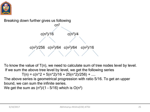 Daa unit 1 | PPTX | Programming Languages | Computing