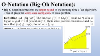 Design and analysis of algorithm unit-1 ppt | PPTX