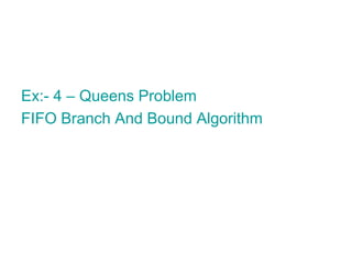 Designanalysisalgorithm Unit V Part2 Pptx Designanalysisalgorithm Unit V Part2 Pptx