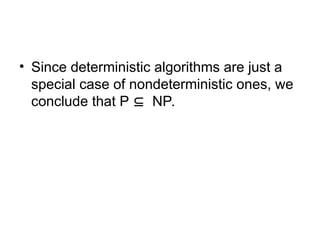Design and analysis of algorithms Unit-V NP HARD AND NP complete | PPT