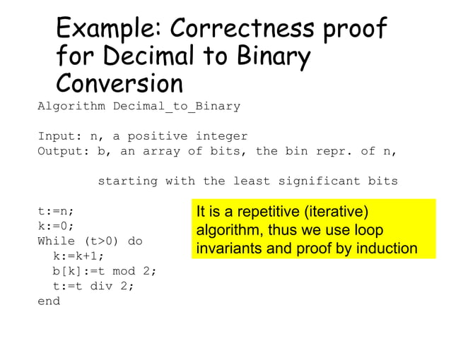 Design and analysis of algorithm in Computer Science | PPT