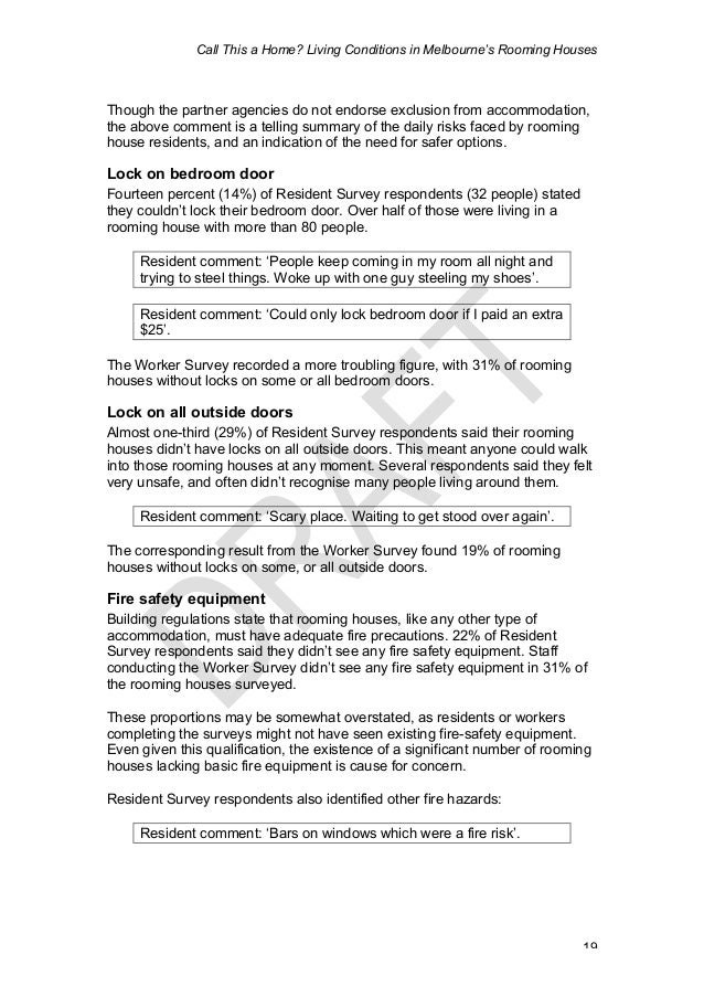 condition report rooming accommodation pdf
