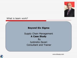 6 Sigma - Teamwork demonstrated by Mumbai Dabbawala