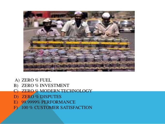 Dabbawala case study picture