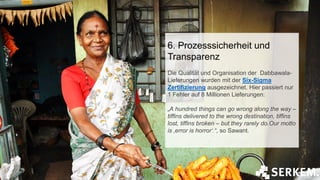 6 Dinge, die man von Dabbawalas über Logistik in SAP lernen kann PPT