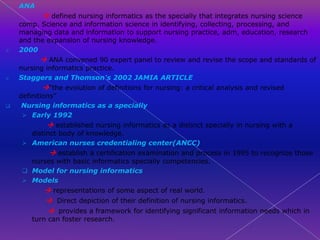 nursing informatics chapter 14,15,16,17 | PPTX