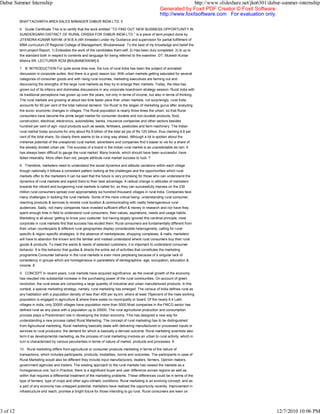 Dabur Summer Internship Pdf Business Business And Finance