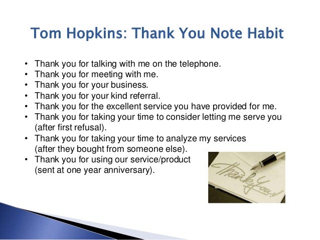 real estate thank you notes