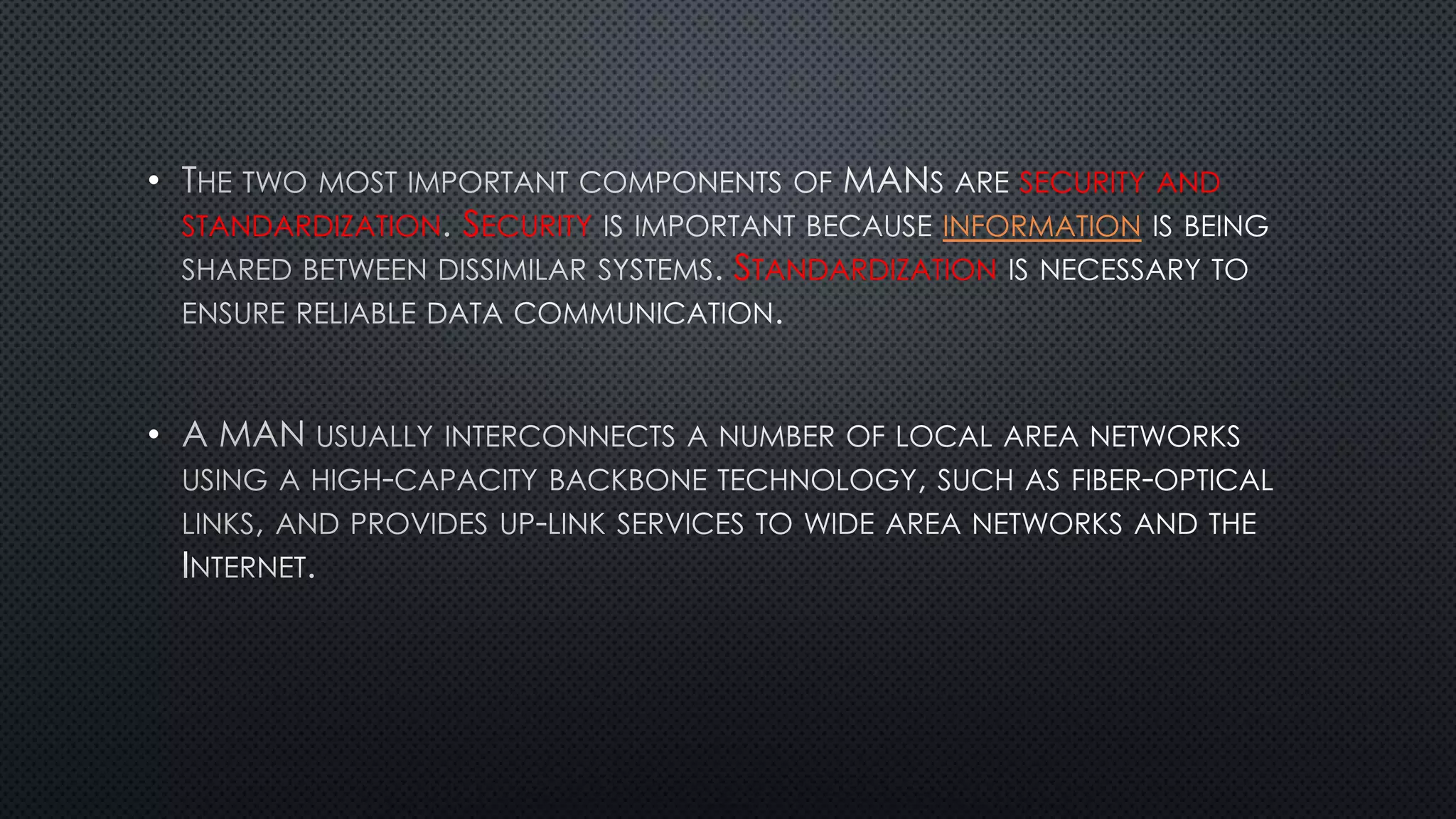 • SECURITY AND
STANDARDIZATION SECURITY INFORMATION
STANDARDIZATION
•
 